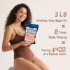 3lb Hard Wax Beads Kit for Hair Removal - WAX ON, HAIR GONE! Wax Beans for Women Men, At Home Brazillian Wax for Coarse Hair, Face, Legs, Arms, All Over Body view 3