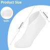 3 Pairs Cotton Moisturizing Socks Overnight for Dry Feet, White Spa Cotton Moisture Sock for Dry Feet Overnight Women and Men (One Size) view 2