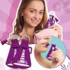 Swiffen 20 Pcs Cheerleading Gifts Lip Balm Holder with Tassel Keychains Set for Team Cheer Gifts School Cheer Party Favors(Purple) view 4
