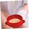 HONMEET Silicone Wax Melting Bowl 400ml Non-Stick Hair Removal Wax Container for Beauty Salon Supplies for Waxing Treatments and DIY Candle Making view 2