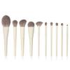 10pcs Makeup Brush Set Soft Fiber Brush Hair Loose Powder Foundation Blush Highlighter Brush Beauty Tools view 1