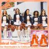 Swiffen 20 Pcs Cheerleading Gifts Lip Balm Holder with Tassel Keychains Set for Team Cheer Gifts School Cheer Party Favors(Orange) view 4