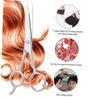 Beavorty Stainless Steel Beard Scissors Eyebrow Scissors Durable Hairdressing Accessory for Daily Grooming and Care Men Silver view 3