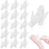 36 Pcs White Cotton Gloves for Dry Hands Sleeping, Men&Women Soft Sleep Gloves for Eczema and Moisturizing Overnight, Stretchable SPA Glove Costume for Coin Jewelry Inspection, Art handling, Halloween view 1