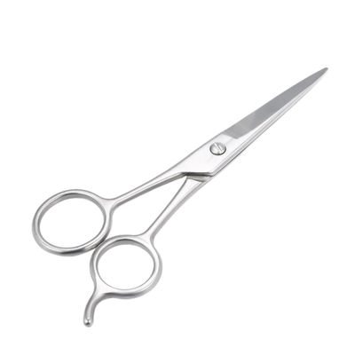 VICASKY Stainless Steel Beard Scissors and Eyebrow Trimmers Grooming Accessory for Men Daily Use Scissors Silver for Beard Care and Hair Styling