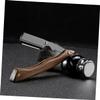 LOLIPPYY Clip Beard Trimming Tool with Foldable Razor Holder Portable Shaving Accessory for Men Durable Holder with Natural Handle for Grooming view 3