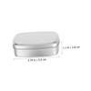 4pcs Square Aluminum Balm Can 150ml Leak-resistant Storage Jars view 2