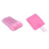 G2PLUS 100PCS Eyelash Mascara Brushes, Disposable Lash Spoolies, 100pcs Cotton Swabs for Makeup, Pink Microswabs for Eyelash Extensions view 1
