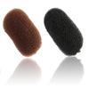 2 Pcs Black and Brown Charming Volume Inserts Hair Comb Do Beehive Hair Style Tool Pads, Do Beehive Base Styling Clip Accessories for Women Lady Girl Hair Accessories Hair Bun and Crown Shapers view 1