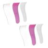 6Pcs Portable Hair Wax Spatulas for Waxing, Non-Stick Reusable Applicator Scraper Tools, Removal Beauty Tools Plastic Mask Scraper Waxing Applicator Depilatory Comfortable to Hand Feeling, Unisex view 1