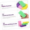 FOMIYES 12pcs PU Foot Callus Remover Pumice Stones Exfoliator Scrubber for Feet Pedicure Tools for Hard Skin and Dead Skin Removal view 3