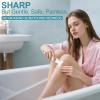 Electric Body Hair Trimmer & Shaver, 4-in-1 Pubic Trimmer for Men & Bikini Trimmer for Women, IPX7 Waterproof Cordless Electric Razor, Rechargeable Men's Grooming Kit, Ideal Gift for Men and Women view 4
