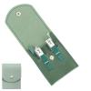 4-Piece Set of Male and Female Nail Clippers, Super Sharp Oblique Nail Clippers, Stainless Steel Manicure Kit for Precise Trimming (Dark Green) view 1