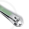 4-Piece Set of Male and Female Nail Clippers, Super Sharp Oblique Nail Clippers, Stainless Steel Manicure Kit for Precise Trimming (Dark Green) view 3
