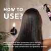 Lanthome Heat Protection Leave-In Treatment Spray Heat Protection 450F Heat Protect Spray For Damage Repair & Protection from Heat Damage,Color Sealing for Color Treated Hair 200mL/7.054fl.Oz view 4