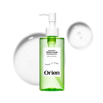 Orien Mugwort Zero Film Cleansing Oil 6.76 fl.oz. 200ml Daily Makeup Blackhead Removal No pore clogging Korean skincare double cleansing