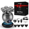 Swissker by Swissklip SK7 PRO 5 in 1 Hair & Beard Shaver for Men, Head Shavers for Bald Men with Wireless Charger view 1