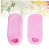 DEARMAMY 1 Pair Gel Spa Moisturizing Socks for Cracked Feet Pink Yarn Design Nourishing Foot Care for Relaxation and Comfort view 4