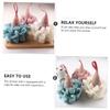 MUCKLILY Bath Sponges for Shower Loofah Exfoliating Body Scrubber Bath Accessory Ice Shower Sponge Random Style view 4