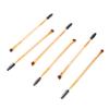 PENIKOKO 6Pcs Dual Ended Eyebrow Spoolie Brush Birthday Makeup Lovers Precision Application for Eyebrows and Lashes Natural Color Versatile and Functional view 1