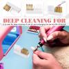 8pcs Nail Drill Bit Brush Art Nail Bit Wire Cleaning Brush Drill Bit for Nail Salon, Acrylic Nail Brushes Tool Nail Tech Essentials Equipment Gel Nail Accessories view 4