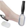 SHERCHPRY 1Pc Stainless Steel Foot Remover Exfoliating Scrub with Cover for Smooth Skin Durable Tool for Dead Skin and Removal for Men and Women view 4