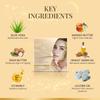 0zone's Illuminous Gold Facial Kit, 6 Step Organic Treatment, For All Skin Types, 60 gm view 3