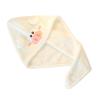 Montesy Cartoon Dry Hair Caps Super Absorbent Quick Drying Corals Velvets Bathing Hair Turbans Bathroom Washcloth view 1