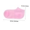 LIFKOME 2pairs Moisturizing Foot Socks Silicone Gel Lined Heel Socks for Dry Cracked Feet for Women view 2