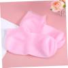 LIFKOME 2pairs Moisturizing Foot Socks Silicone Gel Lined Heel Socks for Dry Cracked Feet for Women view 4