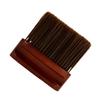 DEARMAMY Wooden Neck Duster Brush 1 Piece Ergonomic Handle Hair Cleaning Tool for Salons and Barbershops for Neck Hair Removal view 1