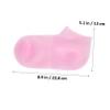 DEARMAMY 2pairs Moisturizing Foot Cover Socks Spa Gel Socks for Women Foot Mask Care Supplies XL view 2