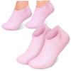 OUNONA 2pairs Silicone Foot Covers for Dry Cracked Feet Soakers Moisture Socks Spa Socks view 1
