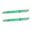 BIUDECO 2pcs Travel Nail Care Kit Nano Glass Fingernail Files Buffers Manicure Tool Cuticle Stick for Home Go view 1
