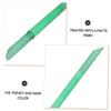 BIUDECO 2pcs Travel Nail Care Kit Nano Glass Fingernail Files Buffers Manicure Tool Cuticle Stick for Home Go view 3