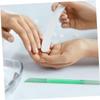 BIUDECO 2pcs Travel Nail Care Kit Nano Glass Fingernail Files Buffers Manicure Tool Cuticle Stick for Home Go view 4