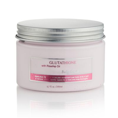 Skin Science Body Scrub with Rosehip Extract  Smoothing & Clarifying Exfoliator for Soft, Glowing Skin  200g