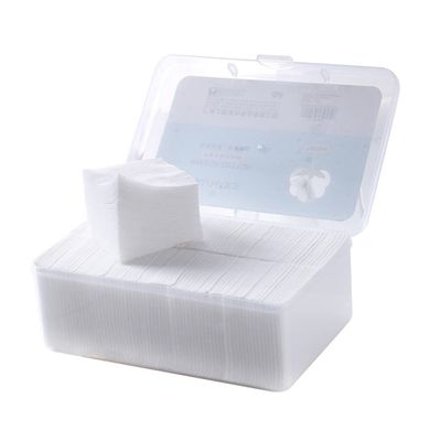 CALLARON Non-Woven Makeup Remover Pads 1000pcs Thin Water-Saving Cosmetic Cotton Pads for Face Cleansing Skin-Friendly for Women for Makeup Removal