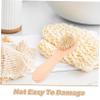 GANAZONO 5Pcs Facial Cleansing Brush Soft Bristle Exfoliating Tool for Deep Skin Cleaning Gentle Handle Facial Scrubber for Makeup Removal and Pore Unclogging view 3
