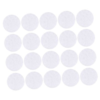 BIUDECO Round Filter Cotton Pads 150pcs 16mm Soft Absorbent Replacement Filters for Facial Vacuum Machines for Beauty Treatments and Personal Care