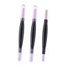 CALLARON 3Pcs Nail File Buffer Double Ended Cuticle Stick Pen for Exfoliating Skin Practical Grinding Rod for Nail Care and Manicure Lightweight and Portable for Women view 1