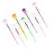 DEARMAMY 7pcs Acrylic Dust Brush Set for Nail Cleaning and Makeup Application Small Waist Design Easy to Handle Suitable for Home and Professional Use view 1