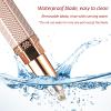 Serfoxd Facial Hair Remover for Women Face, 4 in 1 Electric Eyebrow Trimmer for Nose Neck Leg Arm Armpit Bikini Hair with USB Cable view 3
