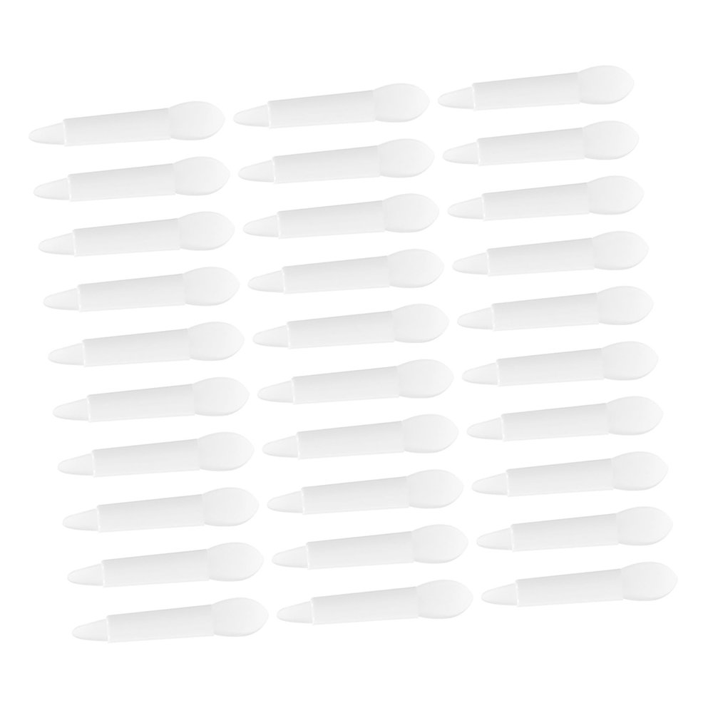 GALPADA 30Pcs Dual-Head Silicone Lip Mask Brush Set Soft Lipstick Applicator for Makeup for Beauty Enthusiasts Suitable for Lip Gloss and Eyeshadow Application
