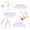 SHERCHPRY 7Pcs Acrylic Dust Brush Set Small Waist Makeup Brush Nail Cleaning Multi-Functional Face Nail for Manicure and Pedicure view 2