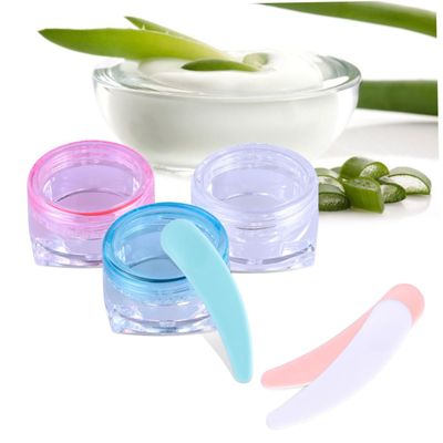 Healvian 30pcs Cosmetic Containers Lids Spoons Leakproof Travel Sets for Creams Ointments Cosmetics for Women
