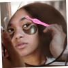 WRITWAA 24Pcs Stainless Steel Eyebrow Trimmer with Protective Cover Small Head Precision Razor for Facial Lip Neck Hair Removal Portable Non-Slip Handle Grooming Tools for Women view 3
