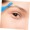 WRITWAA 24Pcs Stainless Steel Eyebrow Trimmer with Protective Cover Small Head Precision Razor for Facial Lip Neck Hair Removal Portable Non-Slip Handle Grooming Tools for Women view 4