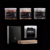 Wakse Dessert Collection Hard Wax Kit, 3 Dessert Scented Hard Wax with Melting Pot and Applicators, Stripless view 1