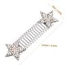 IWOWHERO Mini Hair Clip Comb for Women Invisible Bangs Holder Styling Tool No-Trace Hair Accessories for Girls 2 Pack view 2